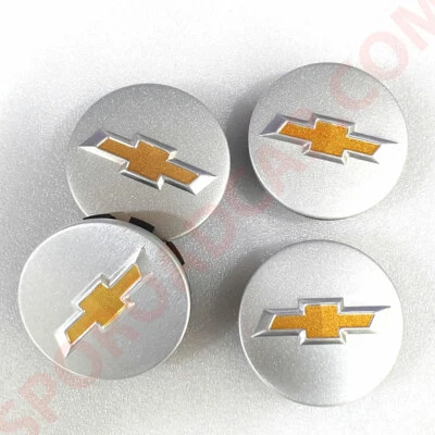 Tampas de roda de alumínio prata 15" 16" 17" 4P para GM Chevrolet Sonic 2012+ peças OEM - Imagem 1 de 4