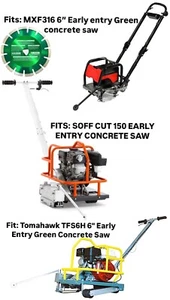 Soff-Cut 6" Early Entry Green Betonschneiden Diamanttrennscheibe grün XL6-2000 - Bild 1 von 19
