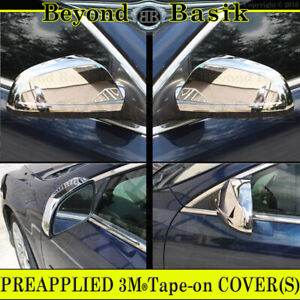 2008 2009 2010 2011 2012 Chevy Malibu Saturn Aura CHROME Mirror Covers Overlays