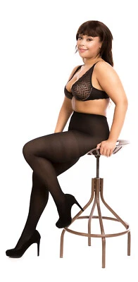 Biggi Big Control 40 DEN Stützstrumpfhose Große Größe Plus Size Übergröße XL-4XL - Bild 1 von 4