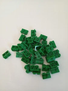 Lego Bracket 1x2 1x2 Inverted Green 35 Pieces #234 - Picture 1 of 3