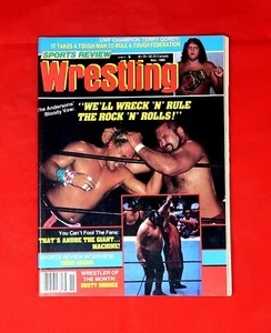 Noviembre 1986 Sports Review Wrestling, Dusty Rhodes, Gordy, Andre The Giant - Imagen 1 de 4
