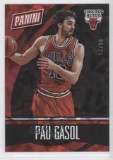 2015 Panini National Convention Team Colors Cracked Ice /25 Pau Gasol #BK4 HOF