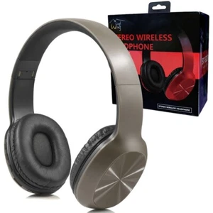 Auriculares Bluetooth Estéreo para iPhone 15 Pro Max, 15 Pro, 15 Plus, 15, 14,13 Gris - Imagen 1 de 7