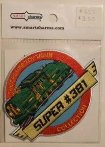 The Shempp Toy Train Super #381 embroidered Iron on patch