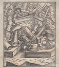 Sansone porta Gaza Christoffel van Sichem (1581-1658) xilografia del  1646