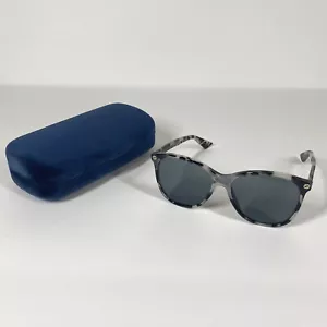 Occhiali da sole Gucci Donna Grigio Avana Designer GG0024S Italia NUOVI - Foto 1 di 11