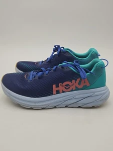 HOKA ONE ONE Rincon 3 Women’s Running Shoes Size 9B – Blue Teal Yellow –... - Picture 1 of 10