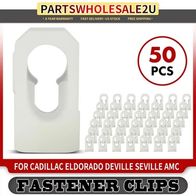 Фиксаторы молдингов для верхней отделки 14,29x19,05 мм для Cadillac Eldorado AMC 50 шт. - Изображение 1 из 4