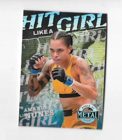 2025 Листовой металл женщин спорта Аманда Нуньес черный призматический #1/10 - Изображение 1 из 1