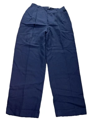 Pantalones Lauren Ralph Lauren Lana Worsted 10p Azul Marino 27x27 Foto 1 de 4