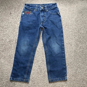 Boys Size 4 COOGI Jeans Embroidered Logo Dark Wash Denim - Picture 1 of 9