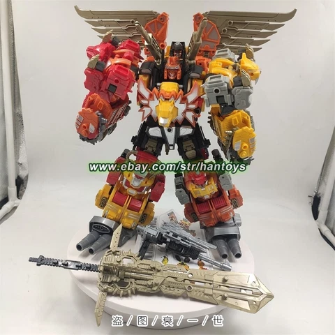 New Combiners Wars KO Transformers Predaking 6 IN 1 Predacons G1 30 cm NoBox Cover