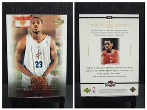 2003 Upper Deck LeBron James Box Set LeBron James #10 Rookie RC - Picture 1 of 2