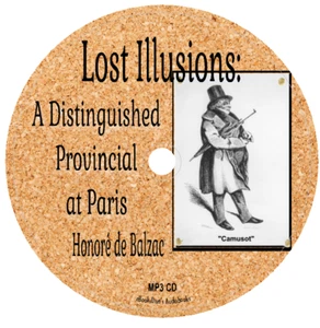 Lost Illusions:A Distinguished Provincial Honoré de Balzac Audiobook in 1 MP3 CD - Picture 1 of 1