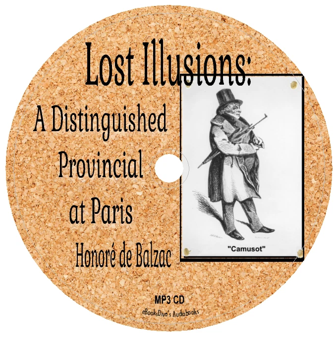 Lost Illusions:A Distinguished Provincial Honoré de Balzac Audiobook in 1 MP3 CD - Image 1 of 1