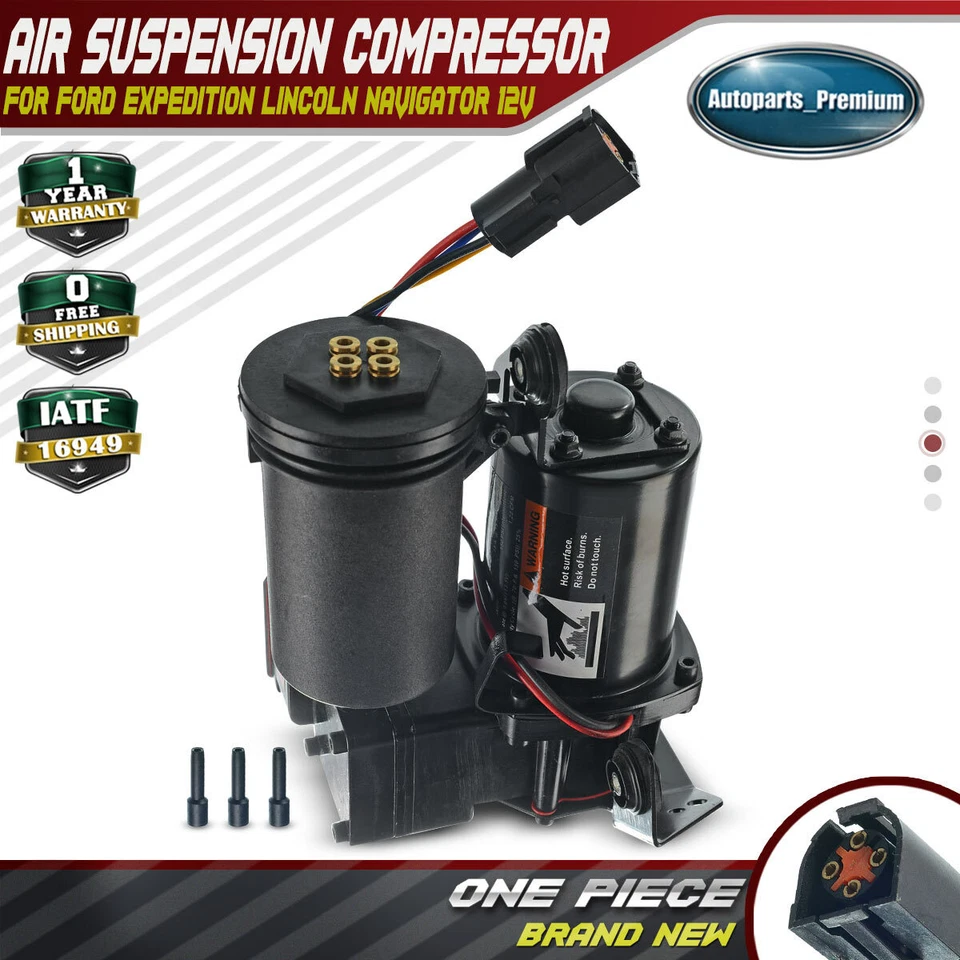 Compresor de suspensión neumática para Ford Expedition Lincoln Navigator 1997-2006 Foto 1 de 4