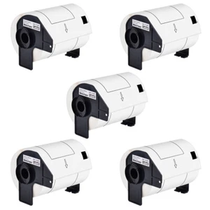 5 Rollos 103mmx164mm Papel Envío 180 Etiqueta P/R Compatible Brother QL1100 DK-1247 - Imagen 1 de 12