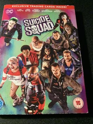 Suicide Squad (DVD, 2016) With Slipcover Will Smith, Margot Robbie, Viola Davis - Image 1 of 2