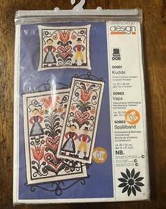 Oehlenschlager Design Kit Spjallband #50983 Wal1 Hanging 8" x 21" Man Woman - Picture 1 of 5