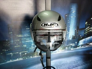 CASCO HJC CL25 JET CON VISIERA SILVER TG. S - Foto 1 di 4