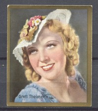 Gretl Theimer Vintage Movie Star Trading Card Josetti Zigaretten No.263