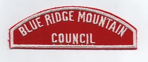 Blue Ridge Mountain Council RWS, Red & White Strip, Mint! - Picture 1 of 1