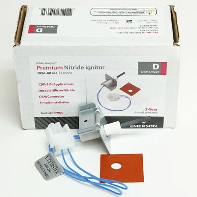 Furnace Nitride Ignitor Replacement for Lennox 70W16 LB-112237B 10053602 - Image 1 of 4