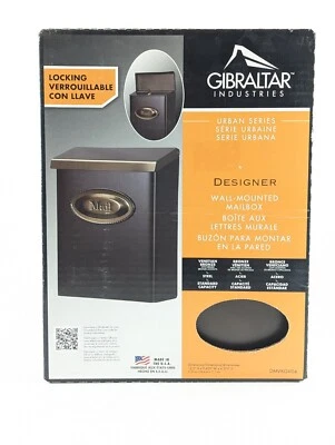 Gibraltar Wall Mounted Mailbox - Designer Locking Medium Capacity - Venetian - Image 1 of 4
