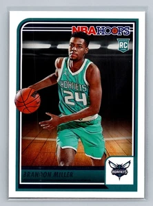 Brandon Miller 2023-24 Hoops #272 Rookie Charlotte Hornets - Picture 1 of 2