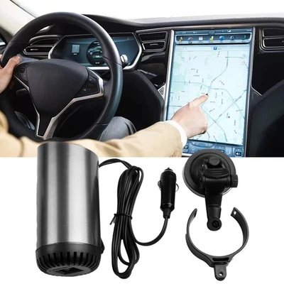 User friendly 12V USB Heating Fan for Quick Heating and Cooling in Car - Image 1 of 4