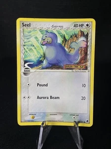 Juego de cartas coleccionables Pokémon Seel 62/101 -[LP]- Reverse Holo - EX Dragon Frontiers - Imagen 1 de 7