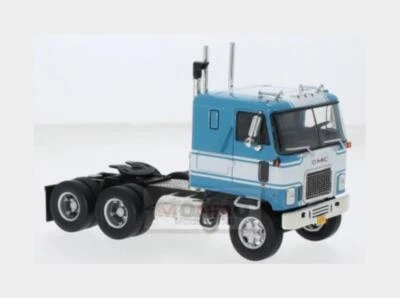 1:43 IXO Gmc Astro 95 Tractor Truck 3-Assi 1970 Blue White TR213.22 - Immagine 1 di 2