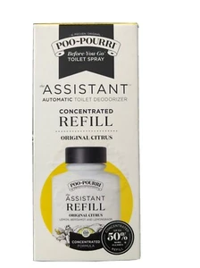 Poo-Pourri Assistent Automatischer Toiletten-Deodorierer 2 Unzen Nachfüllkonzentrat Zitrus - Bild 1 von 5