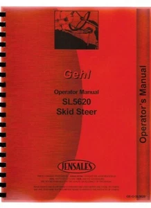 Manual del propietario de la minicargadora Gehl SL 5620 - Imagen 1 de 6