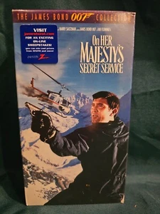On Her Majesty's Secret Service (VHS, 1993) NEW, Sealed - Picture 1 of 5