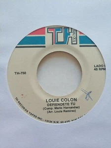 Louie Colon La Comay / Defiendete Tu TOP HITS TH-750 VG+ #1371 - Picture 1 of 2