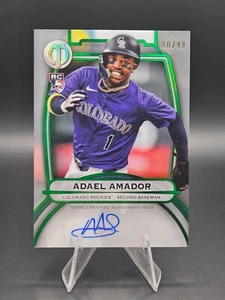 ADAEL AMADOR 2025 Topps Tribute /99 #TA-AA (RC) (AU) - Foto 1 di 2
