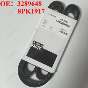 Fan Belt 3289648 8PK1917 For Cummins/ - Picture 1 of 5