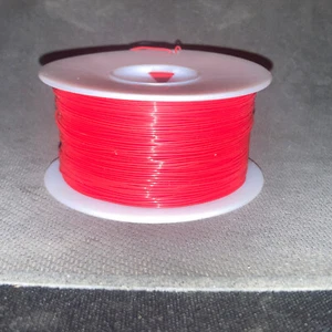 28 AWG Solid Teflon Insulated Silver-Pltd MIL-W-81822/6 Red 500 ft. Spool - Picture 1 of 1