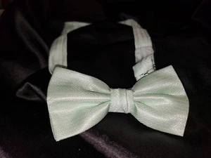 Herren Smoking hellgrün Fliege Smoking vorgebunden formell Smoking Hemd TUXXMAN  - Bild 1 von 1