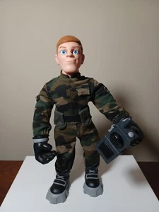 MILITARY MAX PLUSH FIGURE MISSING HAT - Picture 1 of 6