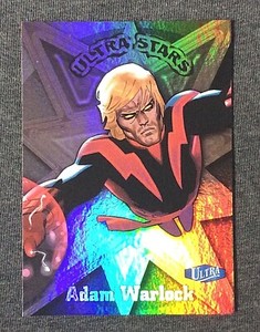 2013 Marvel Retro #2 ADAM WARLOCK Ultra Stars Foil Insert Card 1:40 Packs NM/M+