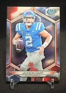 2023 Bowman Best U Jaxson Dart Refractor Ole Miss Rebels - Picture 1 of 2