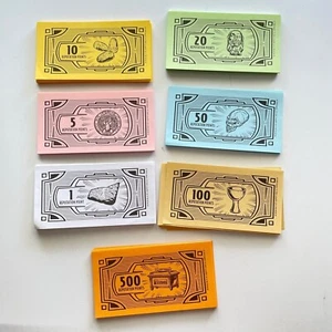 Indiana Jones Monopoly Replacement Pieces Money - Picture 1 of 5