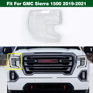 Right Headlight Clear Lens Cover Headlamp Shell For GMC Sierra 1500 2019-2021 - Picture 1 of 11
