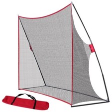 10 x 7Ft Professional Golf Hitting Net For Training Aids Practing W/Carring Bag