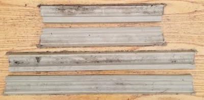 Placas de umbral cubierta inferior embellecedor jamba 1984-93 Mercedes Benz 190E 84 85 86 1993 Foto 1 de 4