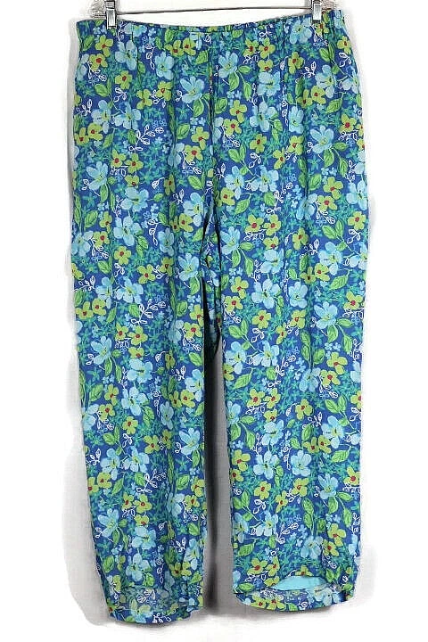Sigrid Olsen Sport Multicolor Women's Pull On Pants Lined Elastic Waist 18W 043 - Image 1 of 4