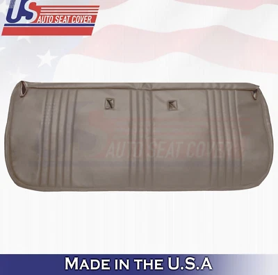 1998 For GMC Sierra C/K 1500 2500 3500 Front Bottom Bench Vinyl Seat Cover Tan - Image 1 of 3